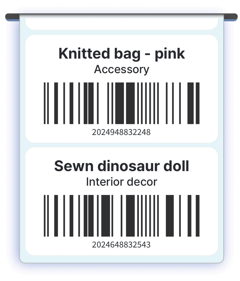 Pencetakan barcode online gratis boxhero